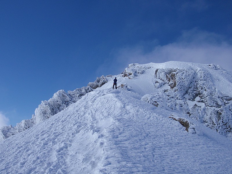 #1 le sommet : neige soufflet le sommet : neige soufflet