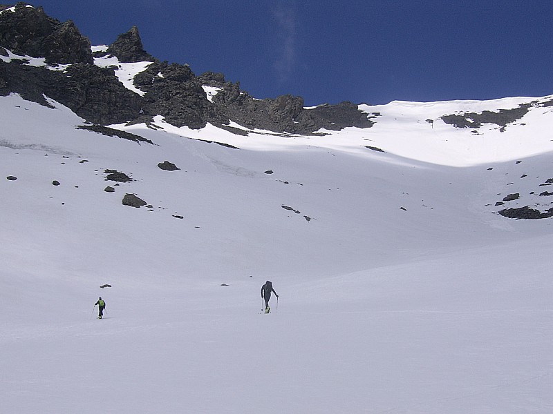 #10 dernière montée : pointe du grand vallon en vu dernière montée : pointe du grand vallon en vu