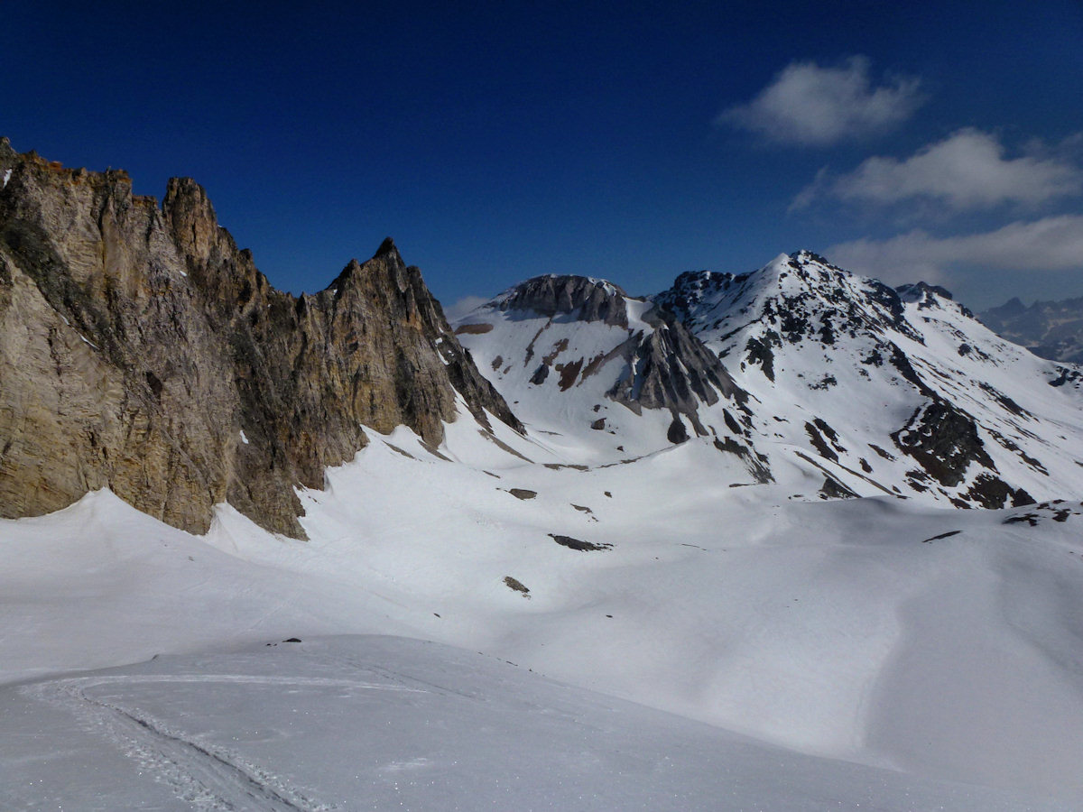 #5 Avant d Avant d'aborder le glacier : Un coup d'oeil en arrière.