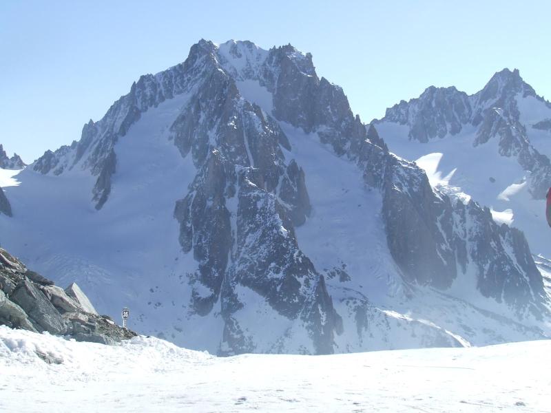 #15 Couloir Barbey : Aiguille d Couloir Barbey : Aiguille d'Argentière, glacier du milieu