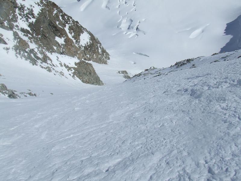 #5 Couloir Barbey : dans le couloir de gauche Couloir Barbey : dans le couloir de gauche