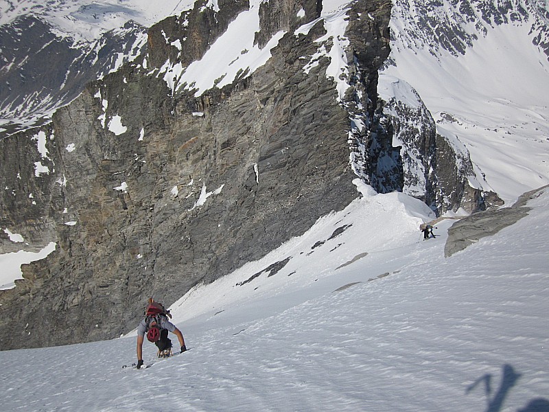 #5 SW Pointes de la Partie : Neige béton, ça monte vite SW Pointes de la Partie : Neige béton, ça monte vite