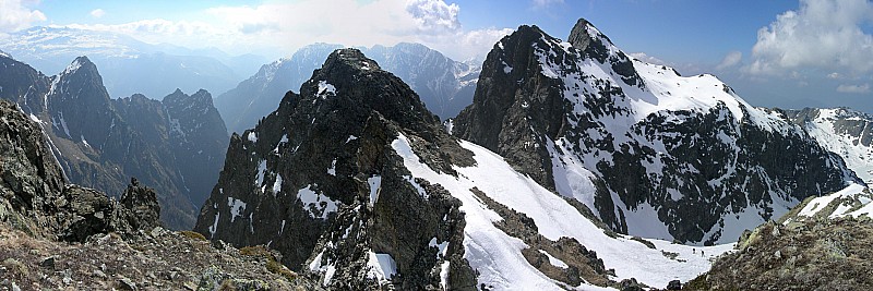 #8 Au sommet -panoramique Sorbier : C Au sommet -panoramique Sorbier : C'est beau ... dommage que ce soit brumeux au loin