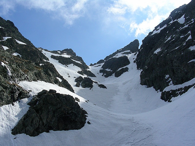 #5 Vallon : Bon enneigement du vallon comparé aux environs Vallon : Bon enneigement du vallon comparé aux environs