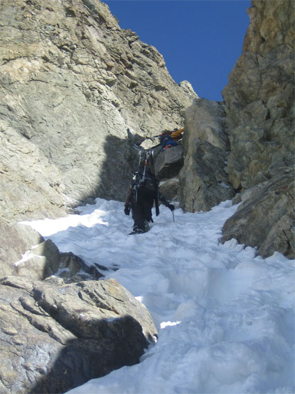 Passage : de la breche du Rateau