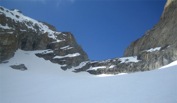 breche de la Meije (Etançons) : la breche de la Meije