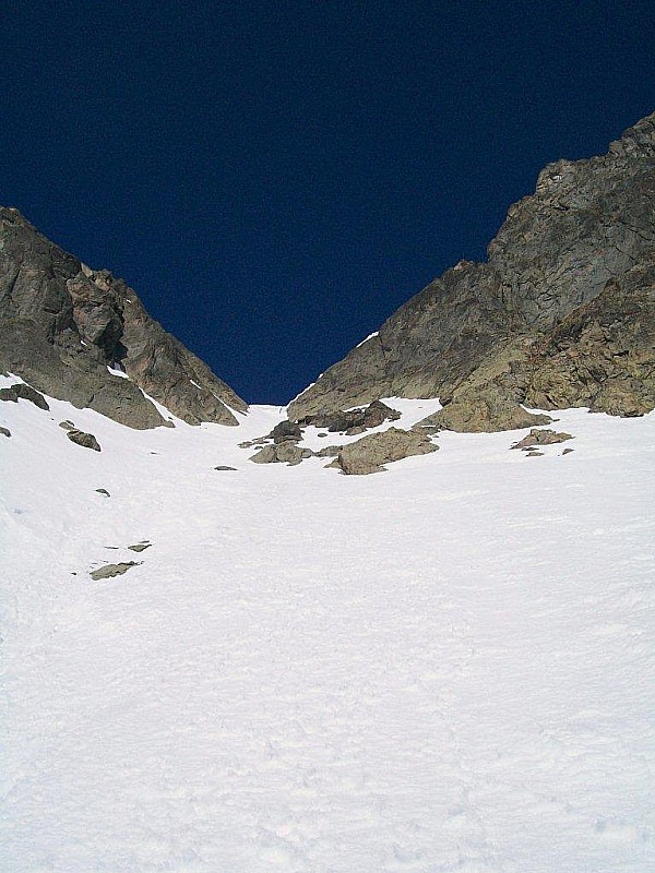 #2 Couloir final des Aiguilles : Dur mais très court ;-) Couloir final des Aiguilles : Dur mais très court ;-)