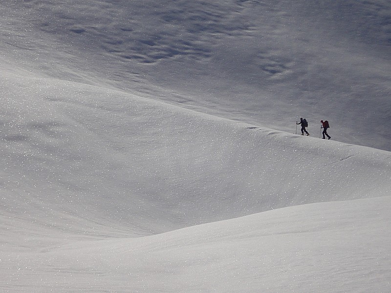 #22 Montée au Pic Ségure : Encore beaucoup de neige vers 2600 m Montée au Pic Ségure : Encore beaucoup de neige vers 2600 m