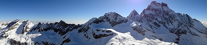 #17 Panorama Pte Joanne : Grand beau sur le Viso Panorama Pte Joanne : Grand beau sur le Viso