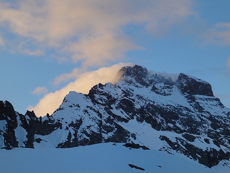 #4 Mt Viso : Signes avant coureurs d Mt Viso : Signes avant coureurs d'une petite perturbation le 2ème jour