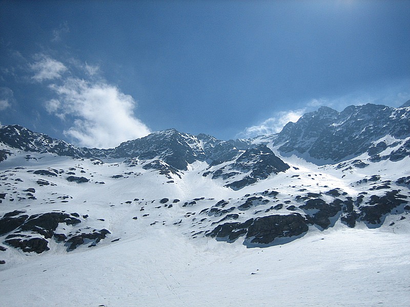 #5 Cimes de la cochette : Vue d Cimes de la cochette : Vue d'ensemble du col du Couard