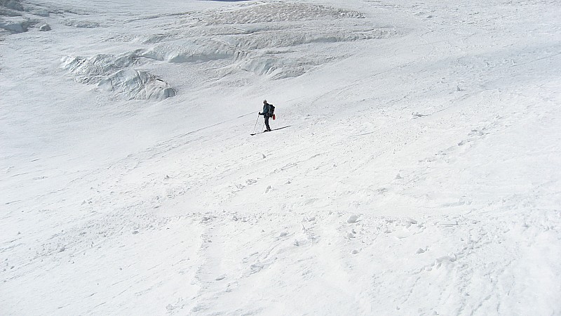 #4 glacier des Quirlies : dans la 1ère descente glacier des Quirlies : dans la 1ère descente
