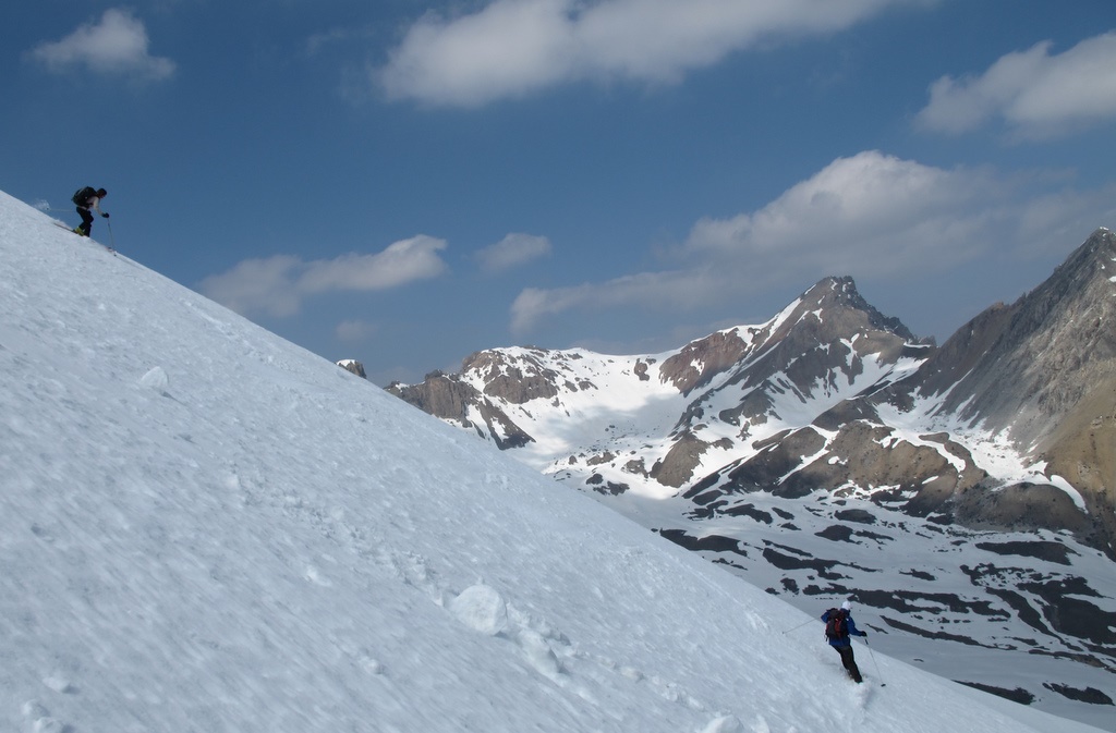 #9 Descente en versant Nord Descente en versant Nord