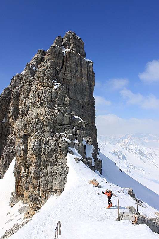 #3 Arnaud arrive au col des Portes Arnaud arrive au col des Portes