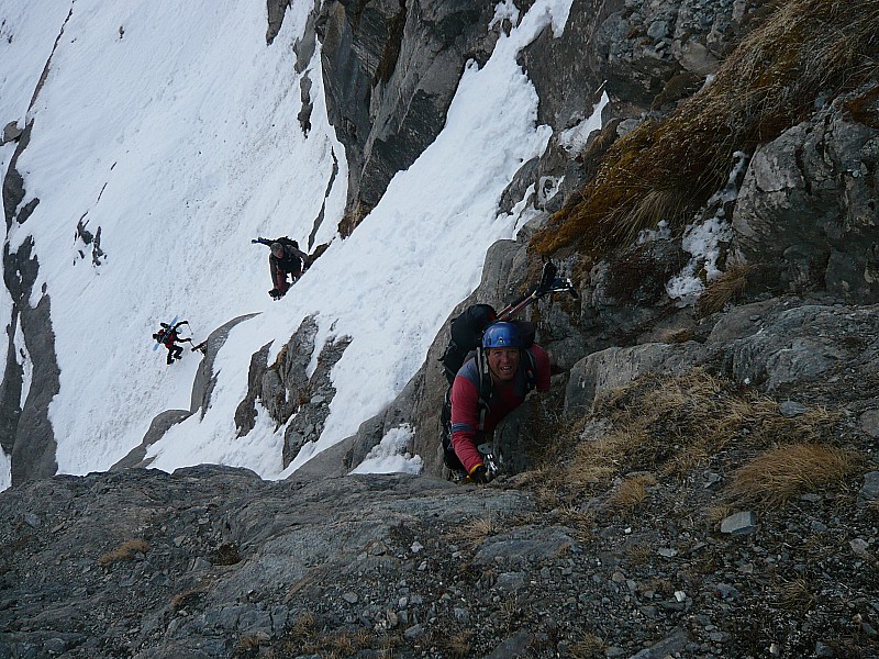 #2 David et Jean : passage dry tooling David et Jean : passage dry tooling