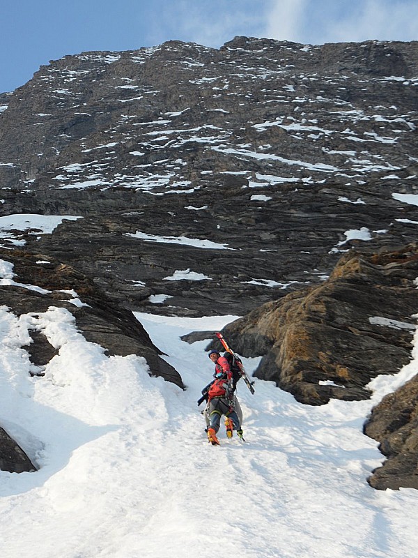 #4 David et Polito : dans un des premiers raidillons David et Polito : dans un des premiers raidillons