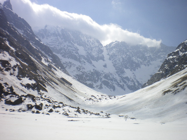 #13 Plan de Valfourche : glacier de Roche Faurio dans l Plan de Valfourche : glacier de Roche Faurio dans l'axe