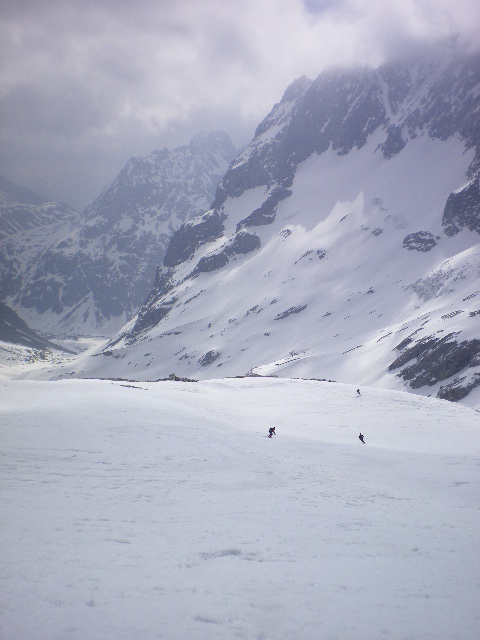 #5 descente : toujours bien gris vers le secteur d descente : toujours bien gris vers le secteur d'Arsine