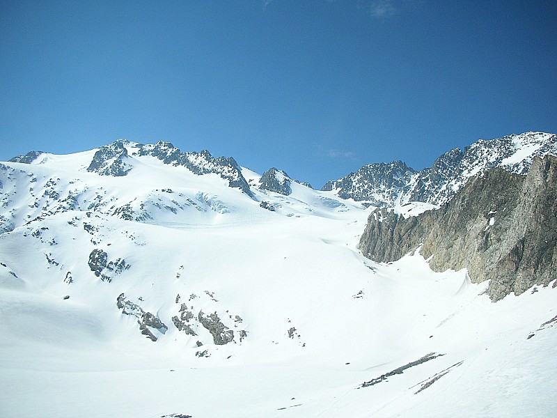 #7 Dôme de Polset : Le cirque du Glacier de Gébroulaz: quel terrain de "jeu" !!! Dôme de Polset : Le cirque du Glacier de Gébroulaz: quel terrain de "jeu" !!!