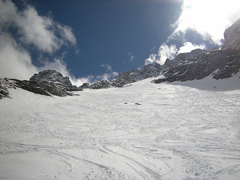 #10 les traces de descente... : neige transfo et bien revenue les traces de descente... : neige transfo et bien revenue