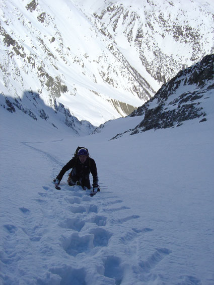 #2 1/3 supérieur : brassage de neige important ... 1/3 supérieur : brassage de neige important ...