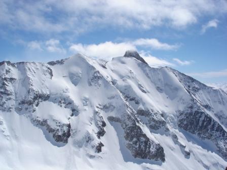 Face N de la Lex Blanche : A part tout en haut en glace le reste n'a pas l'air mal...