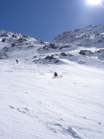 Le couloir est fini : Le couloir est fini et la neige toujours extra...