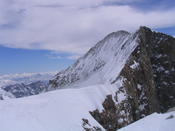 #4 la barre : une vue de la Barre des Ecrins à quelques mètres du sommet : splendide ! la barre : une vue de la Barre des Ecrins à quelques mètres du sommet : splendide !