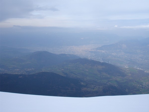 Vue sur Grenoble : La civilisation est juste en bas...