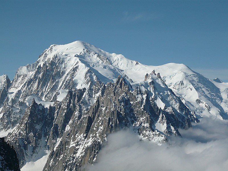 #1 Col du Tour Noir : Mont Blanc vu des Grands Montets Col du Tour Noir : Mont Blanc vu des Grands Montets