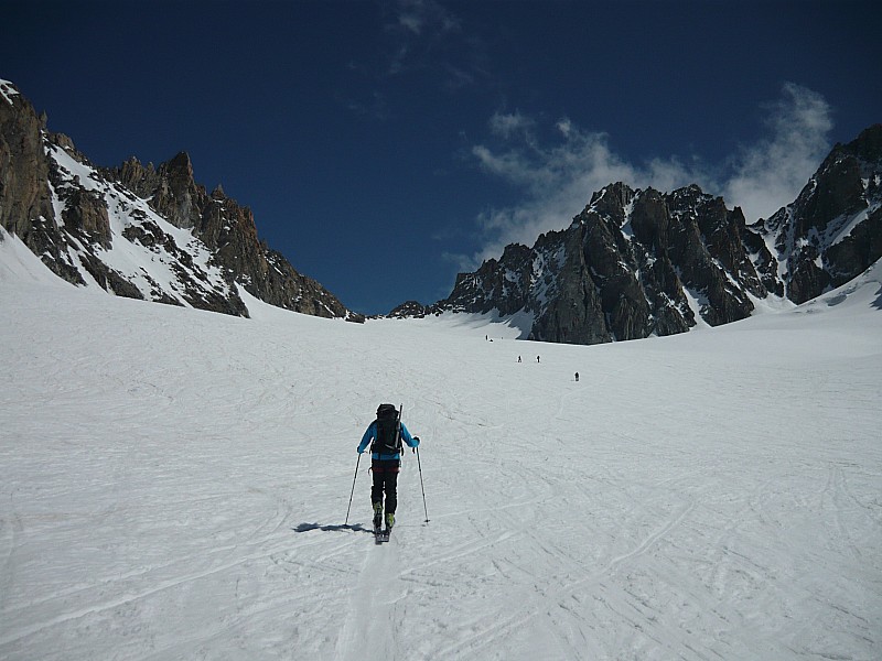 #8 col du Tour Noir : Grands espaces en arrivant vers le col col du Tour Noir : Grands espaces en arrivant vers le col