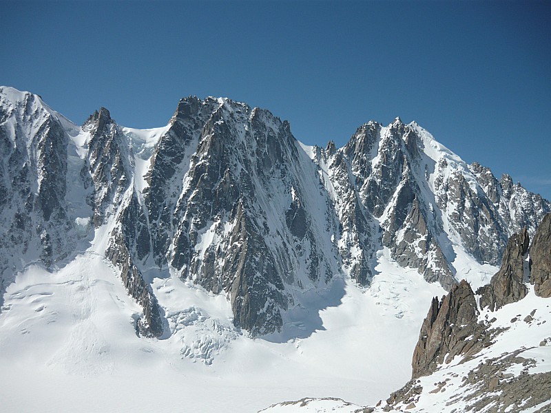 #6 col du Tour Noir : les Droites et l col du Tour Noir : les Droites et l'Aiguille Verte