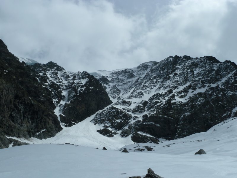 #25 Dôme des Nants : Le couloir ce jour Dôme des Nants : Le couloir ce jour