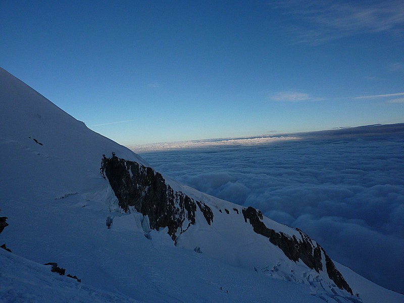 Mer de nuage : à plus de 3000m