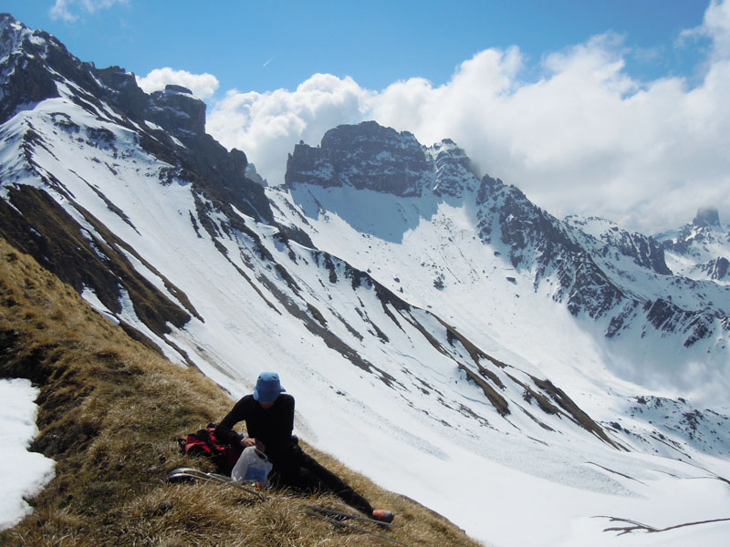 #4 Col d Col d'Arpire : Midi! Quelle neige va-t-on trouver à la descente?
