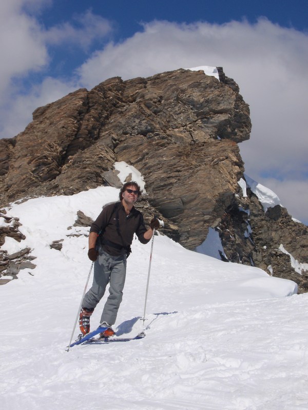 #5 Volker : juste sous le sommet. Volker : juste sous le sommet.