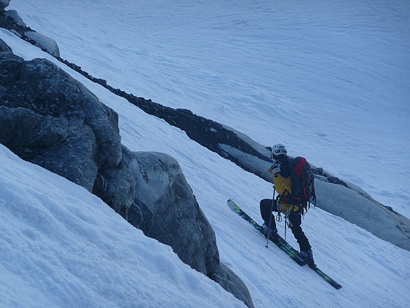 #7 Grande Casse : ...malgré une neige dure où il faut s Grande Casse : ...malgré une neige dure où il faut s'appliquer sur les conversions