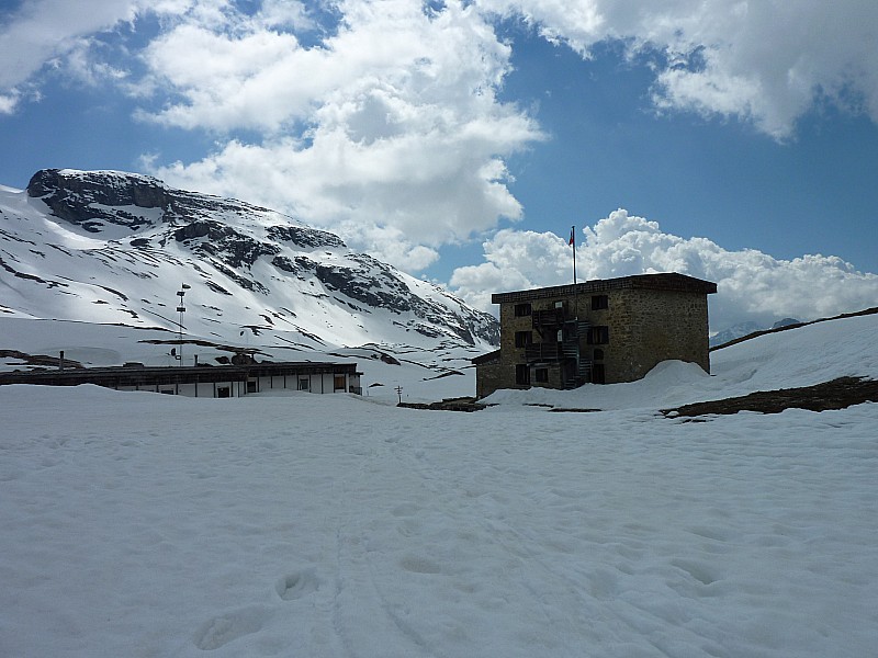 #2 Grande Casse : Arrivée au refuge du col de la Vanoise Grande Casse : Arrivée au refuge du col de la Vanoise