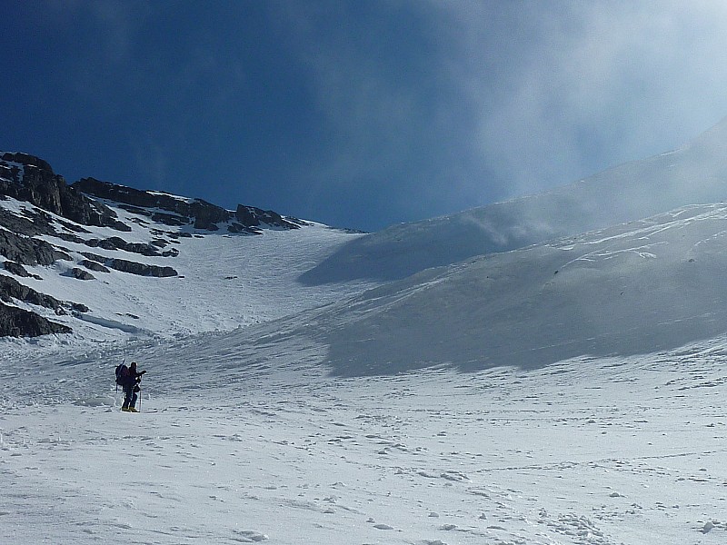#8 Grande Casse : Retour du ciel bleu et arrivée au mur des Grands Couloirs Grande Casse : Retour du ciel bleu et arrivée au mur des Grands Couloirs