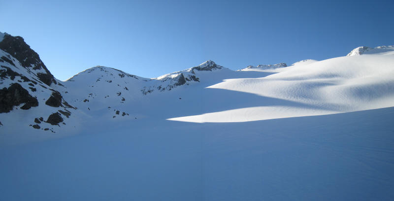 #1 Glacier de la Gliairetta : en remontant vers le col de Bassac Déré Glacier de la Gliairetta : en remontant vers le col de Bassac Déré