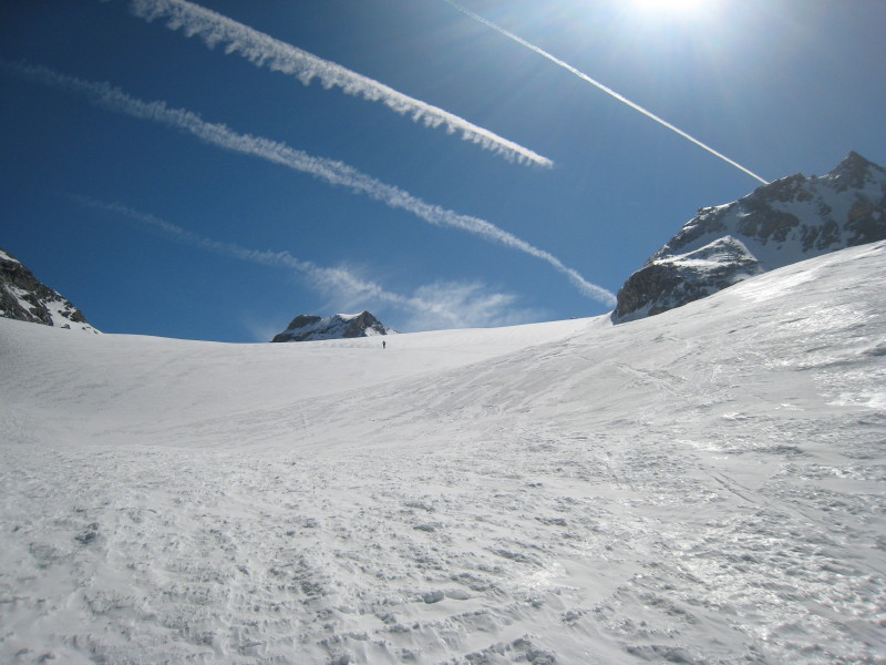 #2 Glacier : grande étendue avant le col de Rhêmes Golette Glacier : grande étendue avant le col de Rhêmes Golette