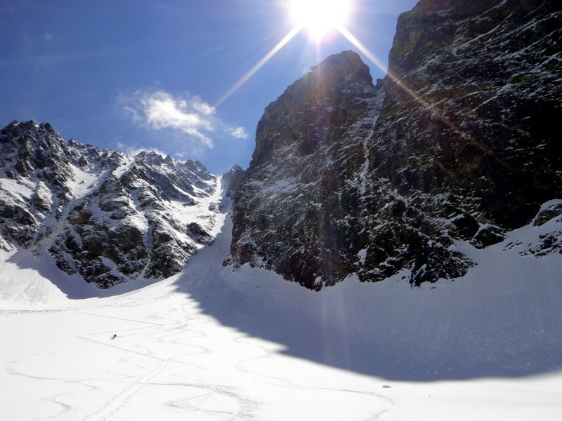 Lourousa : Bon lachage pour profiter de la poudre avant la collante du bas...