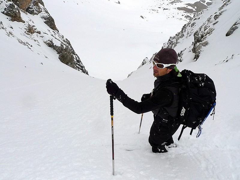 #4 Salut l Salut l'ami ! : Cissou au départ du couloir Nord