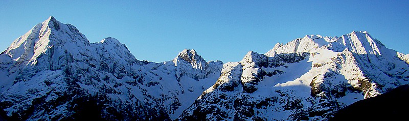 #2 Vers le Sud : Palette des sommets des Ecrins Vers le Sud : Palette des sommets des Ecrins