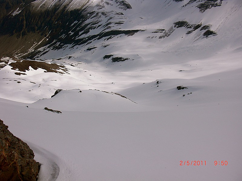 #9 après la remontée.. : Au Pt 2823m. après la remontée.. : Au Pt 2823m.