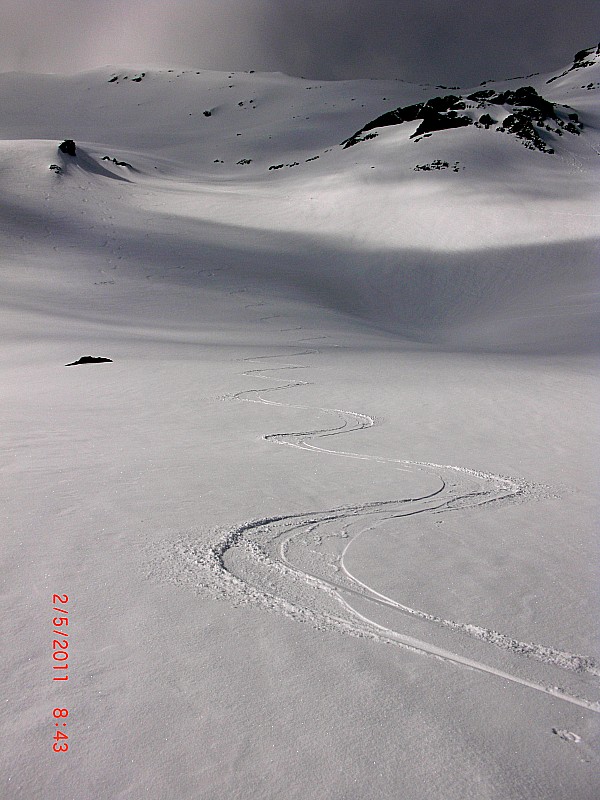 1ére descente : plutot agréable.