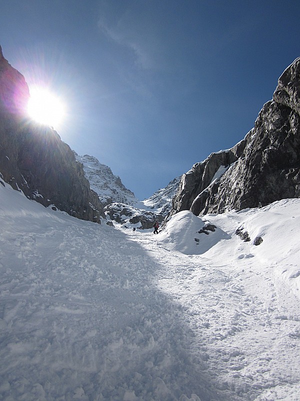 #11 Couloir Nord Roche Faurio : Bon, là, c Couloir Nord Roche Faurio : Bon, là, c'est plutôt boulettes et croutée...
