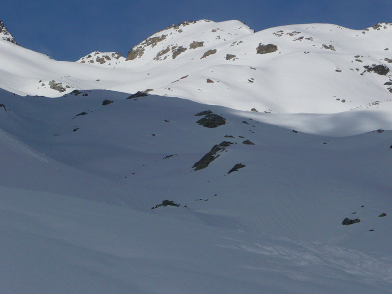 #4 Glacier d Glacier d'Argentière : Bassin supérieur d'Argentière bien enneigé : croisé une dizaine de skieurs