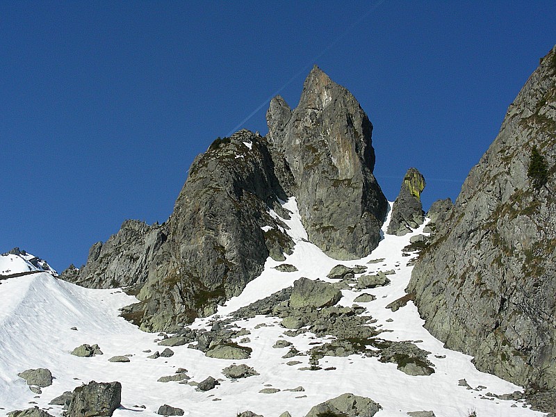 #6 Rocher de l Rocher de l'Eveque : Au soleil cette fois ci, pas comme en mars!