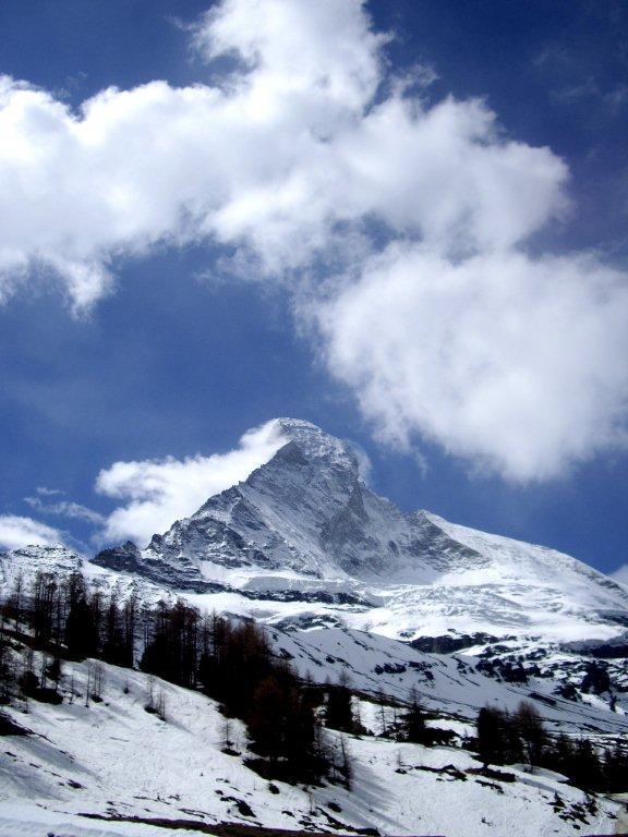 cervin : il est la, gloups